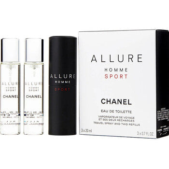 Chanel Allure Homme Sport Eau de Toilette 3 x 20ml Refillable