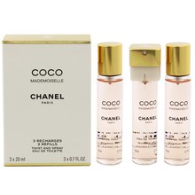 Chanel Coco Mademoiselle Eau de Toilette 3 x 20ml Refill
