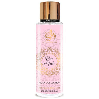 Al Wataniah Rose Musk Body Mist 250ml