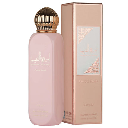 Lattafa Asdaaf Ameerat Al Arab Prive Rose All Over Spray Women 150ml Women Fragrance