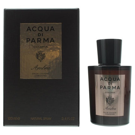 Acqua Di Parma Ambra Eau De Cologne Concentree 100ml Ingredient Collection Men Spray