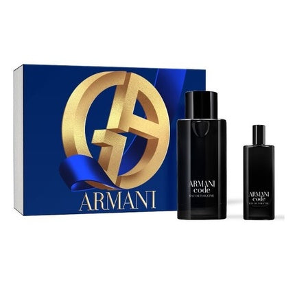Giorgio Armani Code For Men 2023 Eau De Toilette 125 Ml Refillable Eau De Toilette 15 Ml