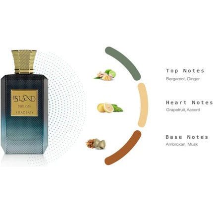 Island Dreams Extrait De Parfum 100ml Khadlaj Perfumes Unisex Fragrance