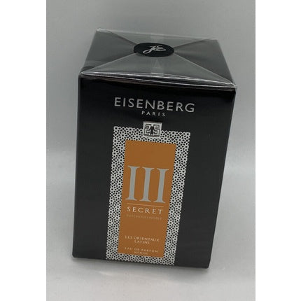 Eisenberg Les Orientaux Latins Secret III Patchouli Noble Pour Homme 30ml