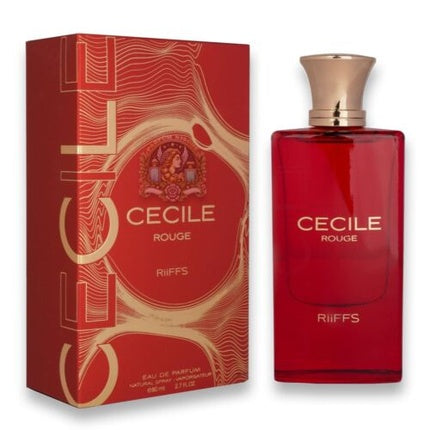 Riiffs Cecile Rouge Eau De Parfum 100ml Elegant Spicy Fresh