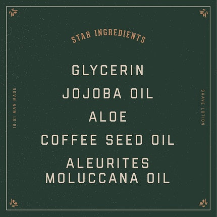 18.21 Man Made Shaving Glide Sweet Tobacco 177ml