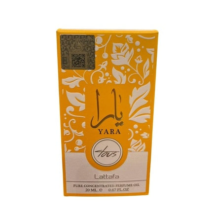 Lattafa Yara Tous Pure Concentrated Perfume Oil 0.67 Ounce / 20 Ml